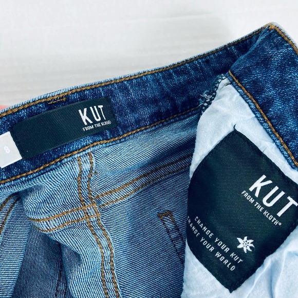 KUT FT Kloth Catherine Boyfriend Distressed Jeans - Picture 9 of 9